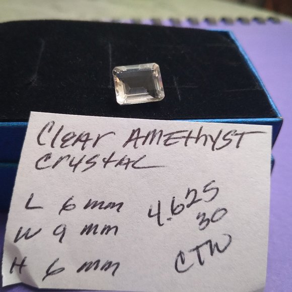 Clear Amethyst Crystal Natural Gemstone Brazilian - Picture 2 of 7